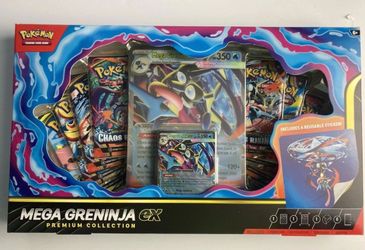 Pokemon TCG Mega Greninja ex Premium Collection Box Sealed New