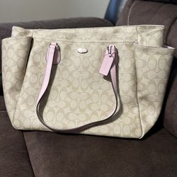 Coach Diaper Bag New 