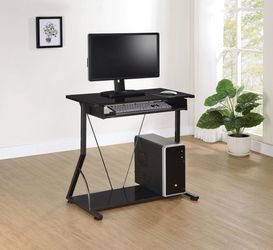 Computer Desk With Keyboard Tray Black- Lowest Prices Ever!
