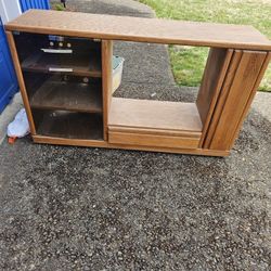 Solid Wood Entertainment Center