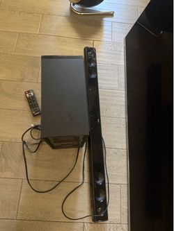 Lg Bluetooth Sound Bar and Powered  Subwoofer