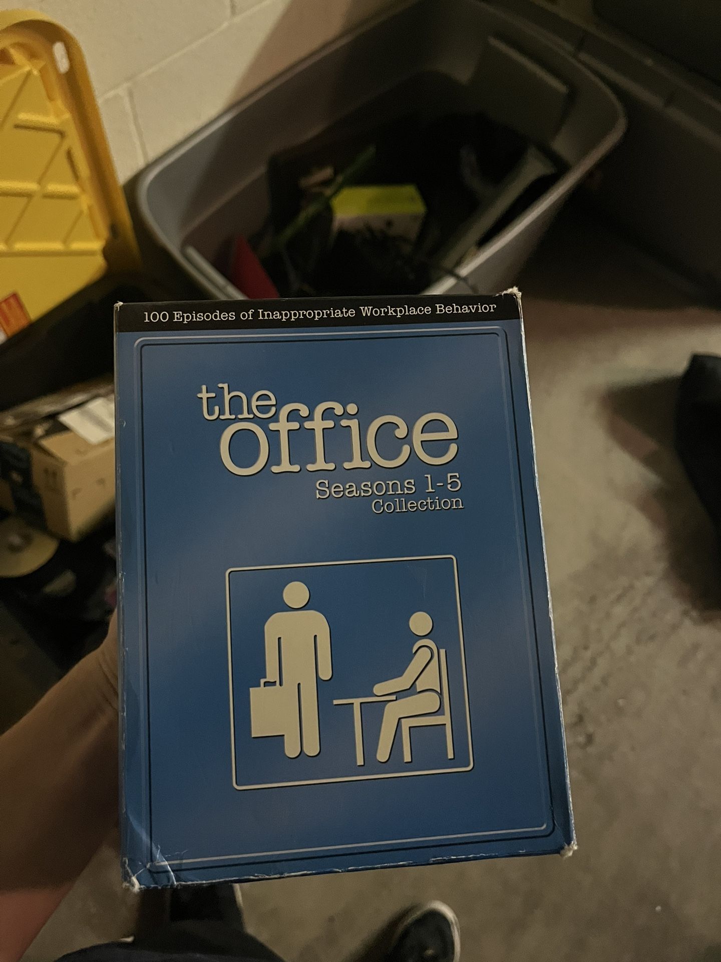 the office season 1-5 disc DVD
