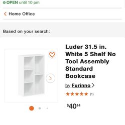 New White Shelf 