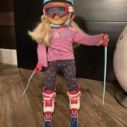 American Girl- Ski Set