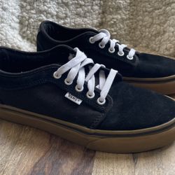 Vans Skate Chukka Low suede canvas black men’s 7, women’s 8.5