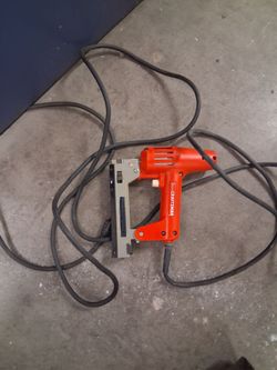 Vintage Craftsman corded pin nailer