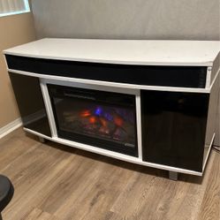 56x20x30 Inch TV Cabinet / fireplace