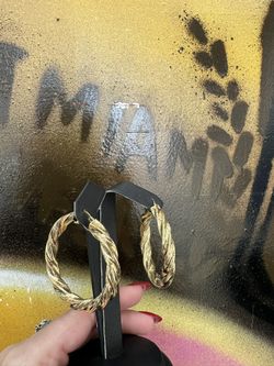 14k HOOPS EARRINGS