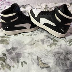 PUMA Black Shoes Unisex Size 7C