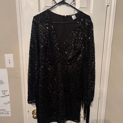 Venus Womens Sequin Dress Size 10 (090376)