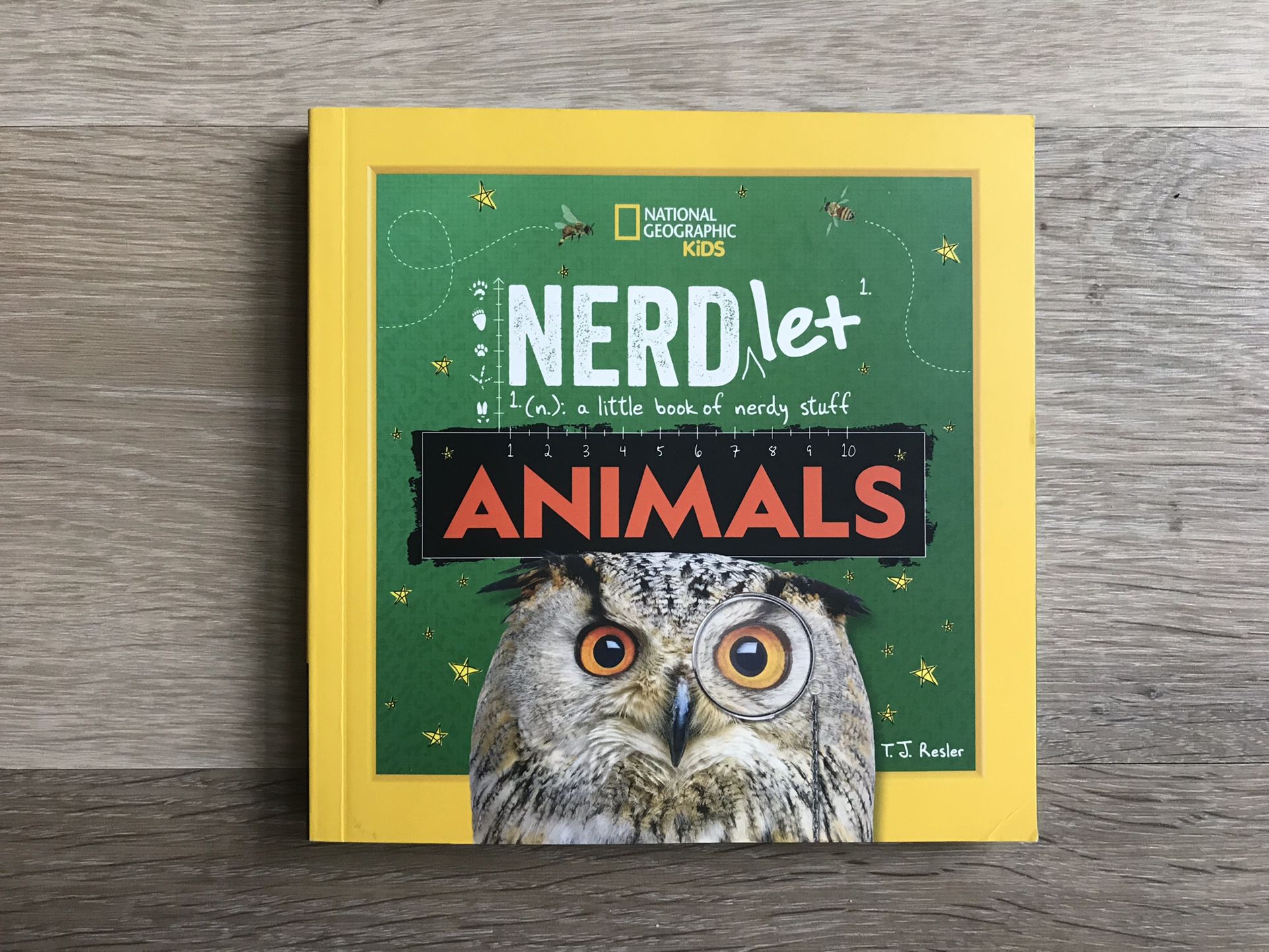 NEW National Geographic Kids Nerdlet Animals Facts Non-fiction Book Storybook Nerd Let 