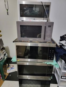 Microwave Ovens for Sale - LG, Samsung, GE Stainless Steel
