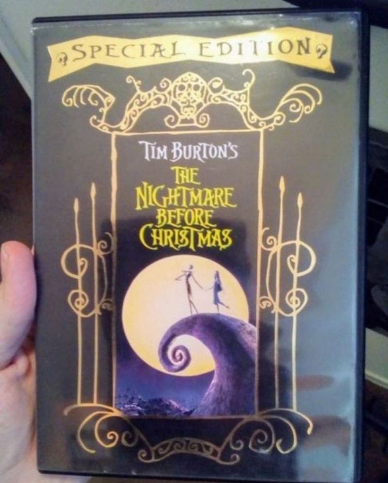 Disney Nightmare Before Christmas DVD