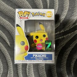 Pokémon - Pikachu (Flocked) Funko Pop!
