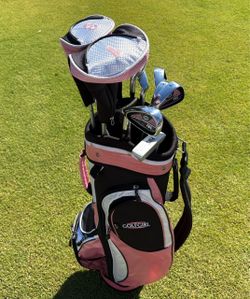 GOLF SWEET LADIES WOMENS PINK GOLF GIRL FWS2 SET