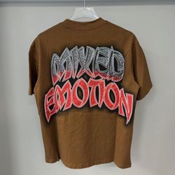 Brown Mixed Emotions Tee Medium