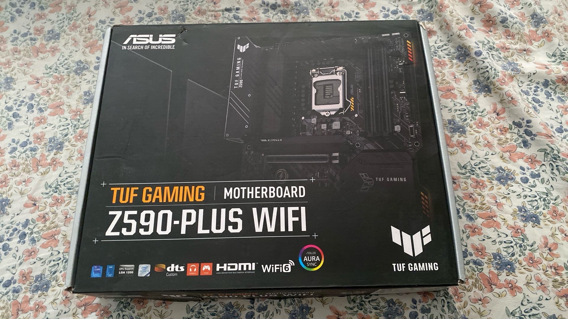 ASUS TUF GAMING Z590-PLUS WIFI MOTHERBOARD 