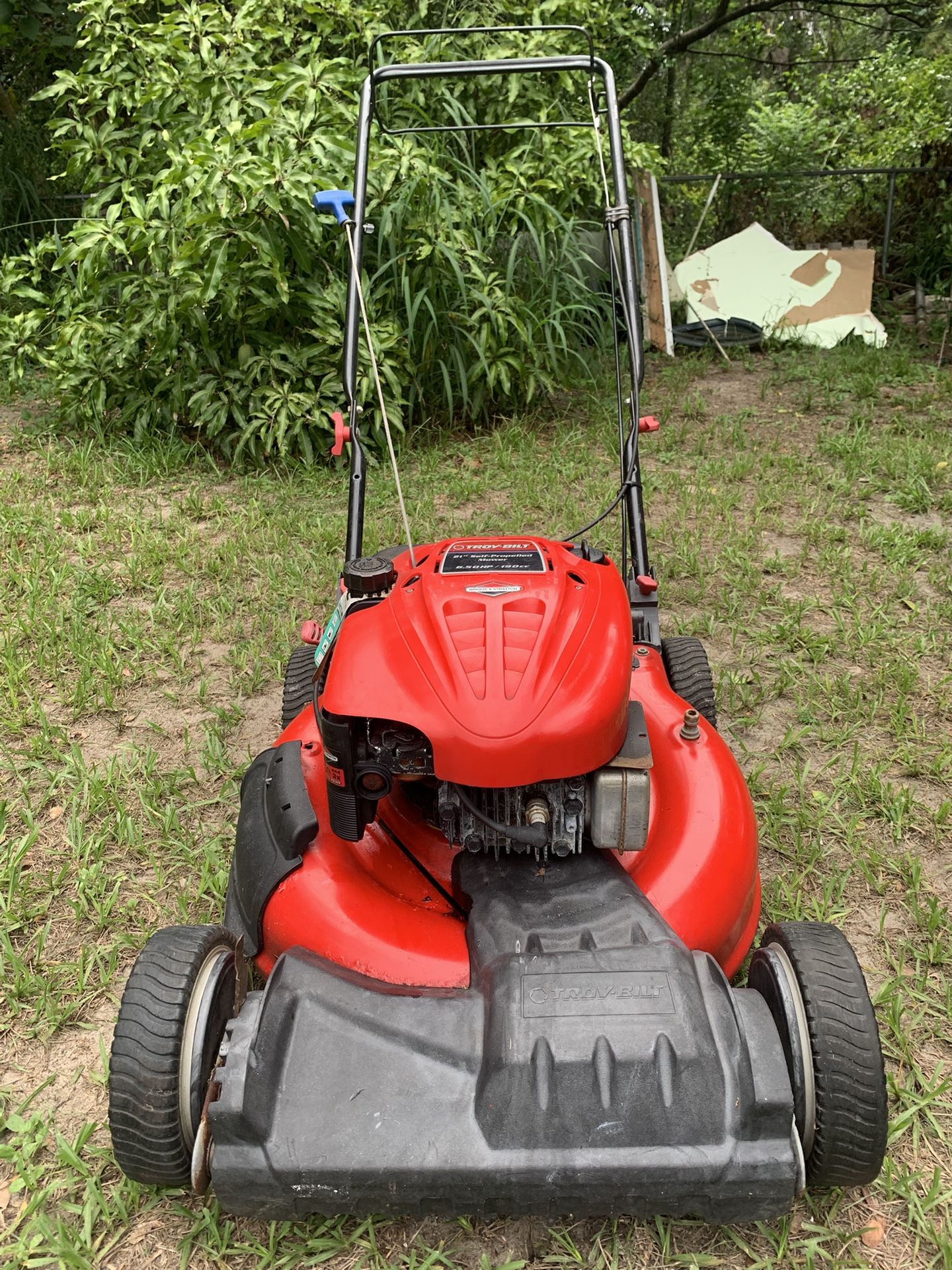 Troy Bilt Self Propelled Lawn Mower