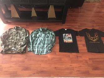 Men’s/boys small jacket shirts