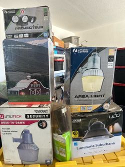 Area lights “Dusk to o Dawn