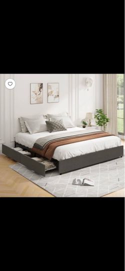 Queen size bed frame