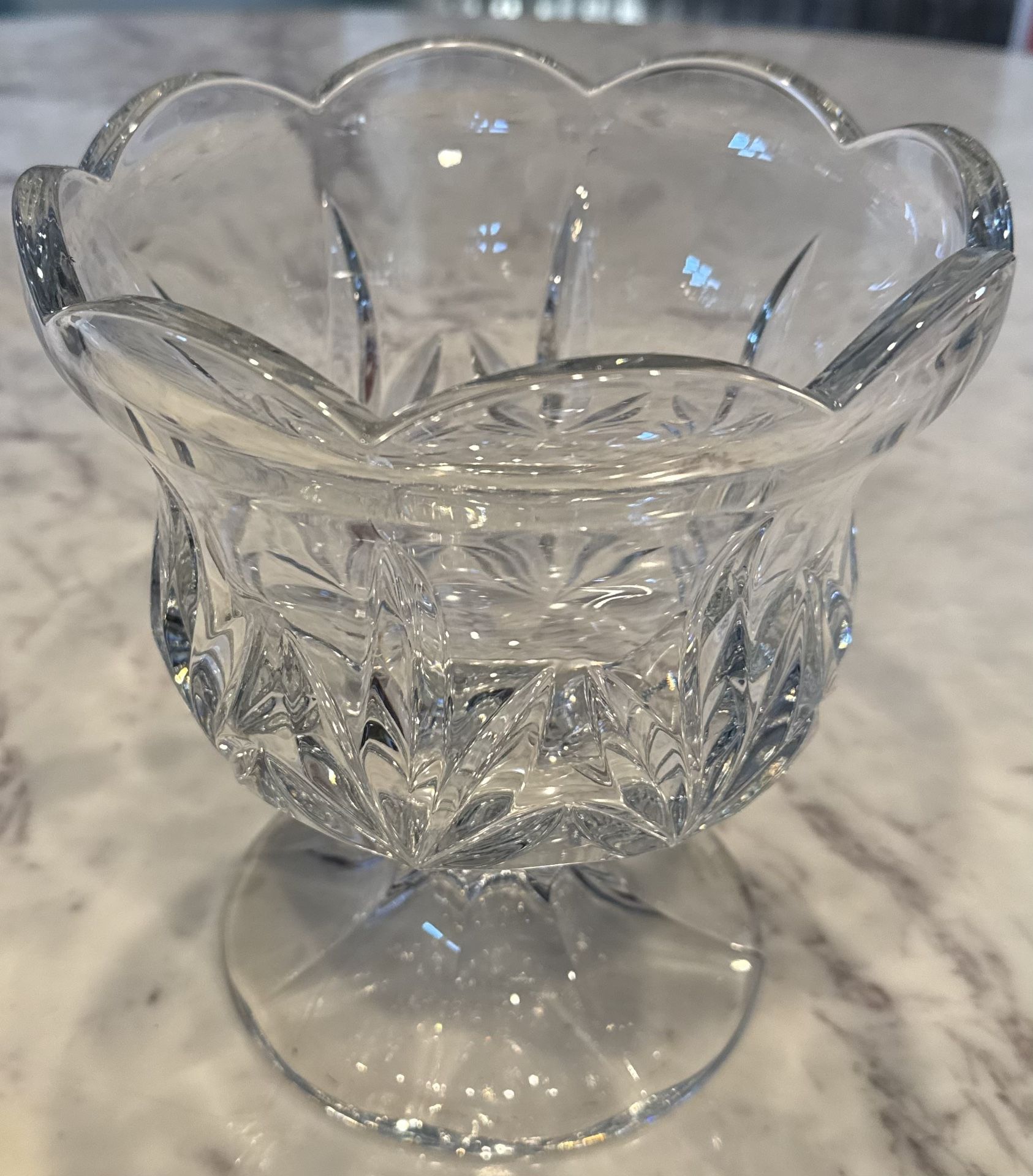 Lot of 4 Crystal Bowls Candy Dish
