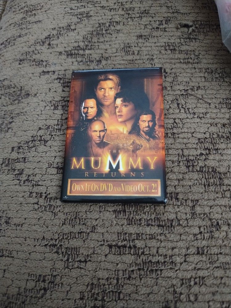 Mummy Returns Promo Badge Pin