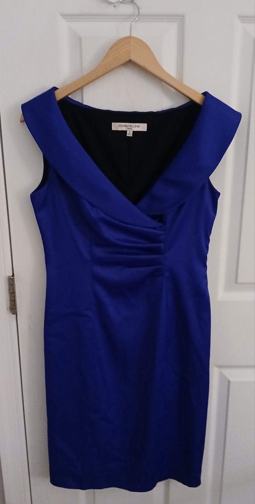 Evan Picone Sleevelsss V-Neck Formal Dress Size 6