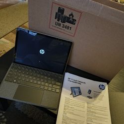 New HP 11-inch Laptop/Tablet 2 In 1 Touchscreen 2.1K IPS Intel Pentium Silver N6000 4GB LPDDR4X 128GB SSD W11H.