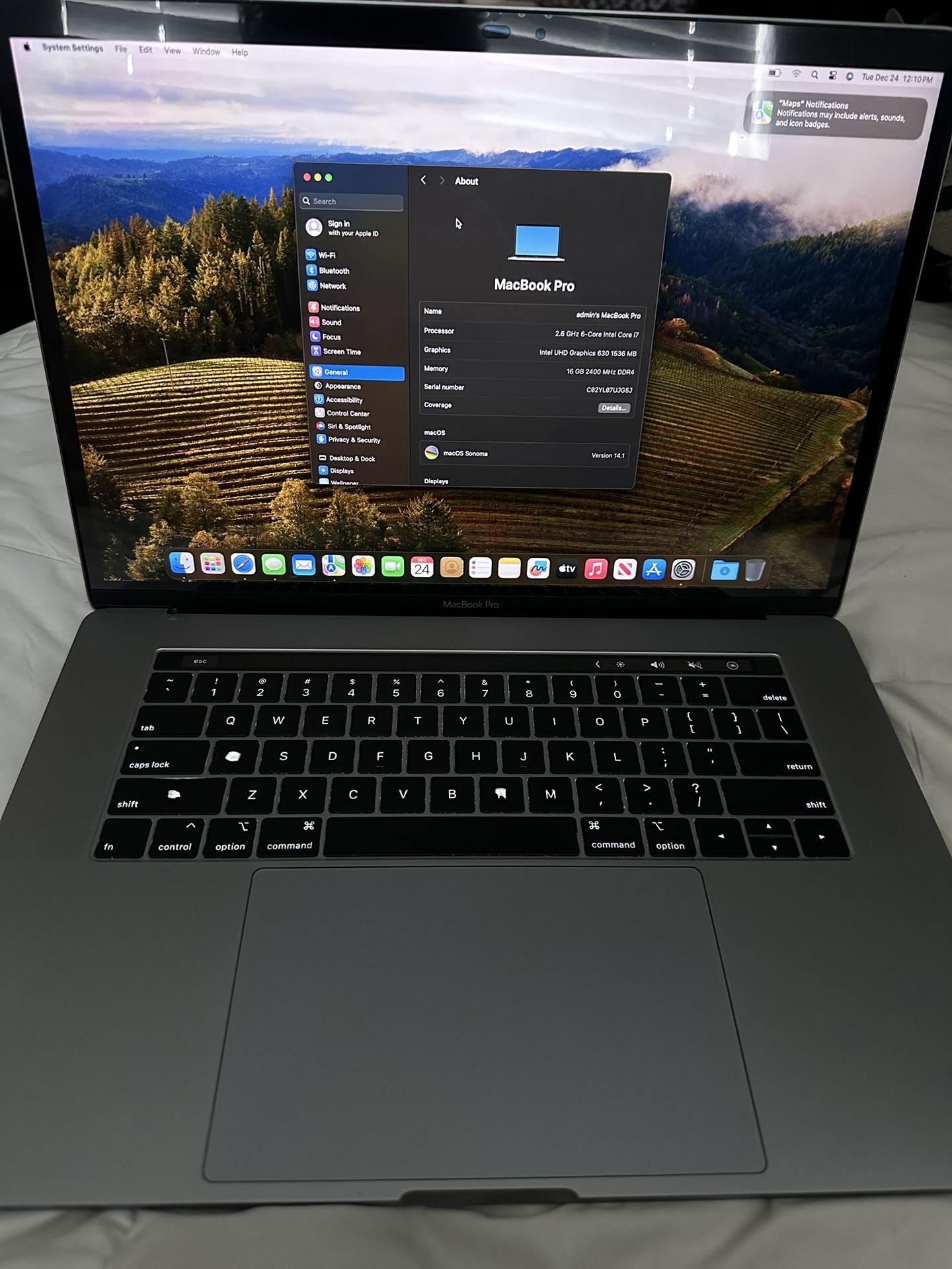 MacBook Pro 15in (2018)