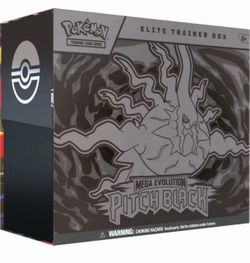 Pokémon Mega Evolution Pitch Black Elite Trainer Box ETB - New Sealed