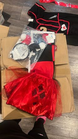 Girls joker Halloween Costume Set