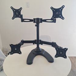 Quad Monitor Desk Stand 