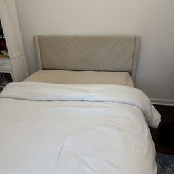 Velvet Full Bed frame 