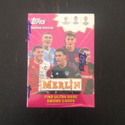 2023-24 Topps Merlin Soccer Blaster Box