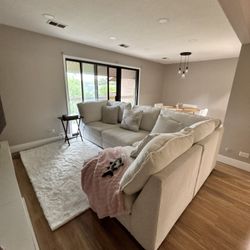 Beige Sectional Sofa