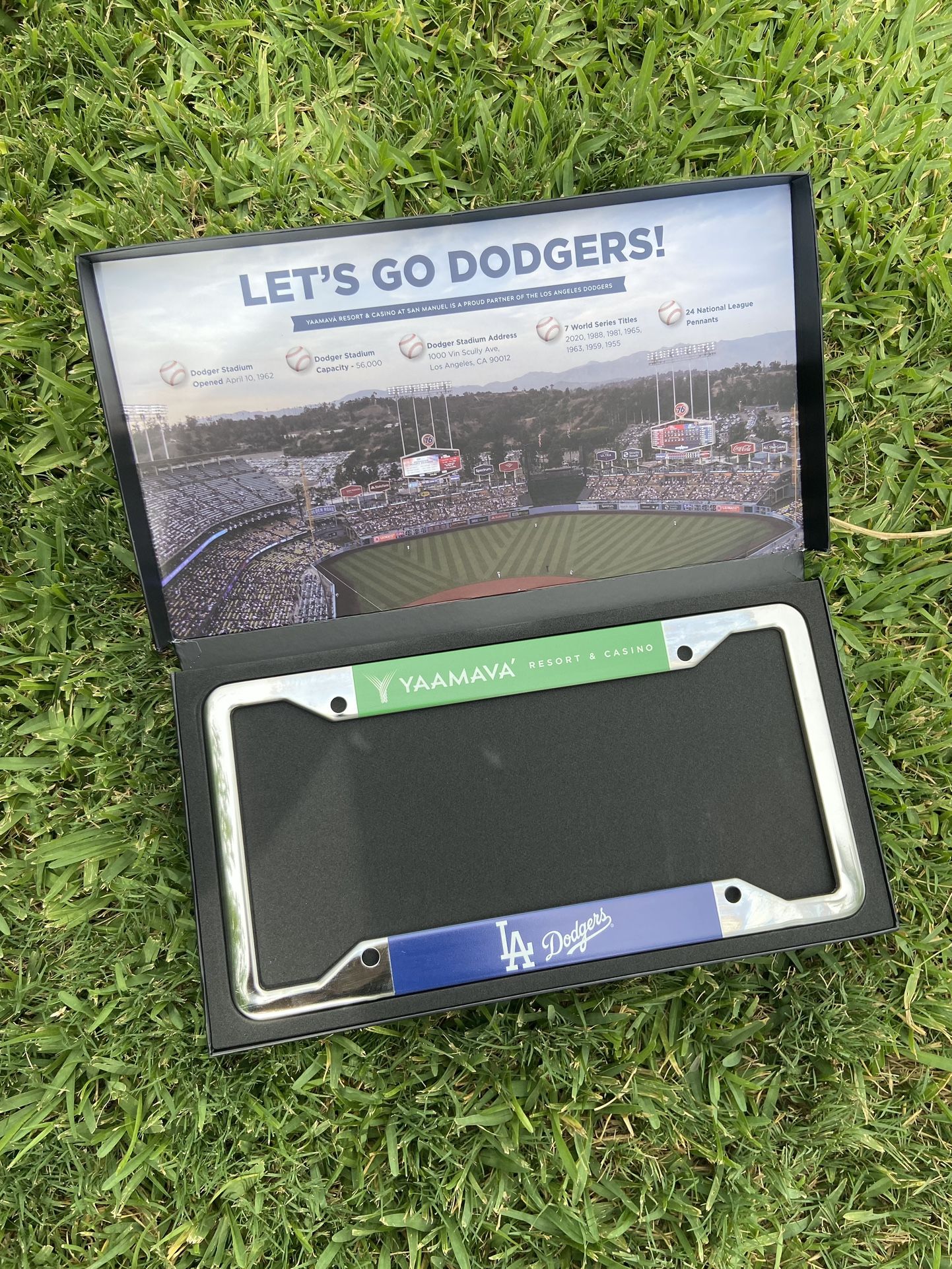 Dodger Car License Plate Dodgers LA