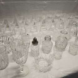 Waterford Crystal Lot (over 60 Pieces)