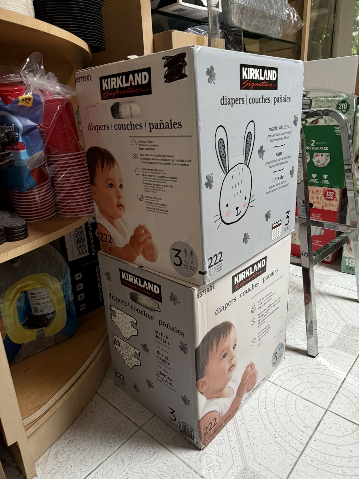 Size 3 Diapers 