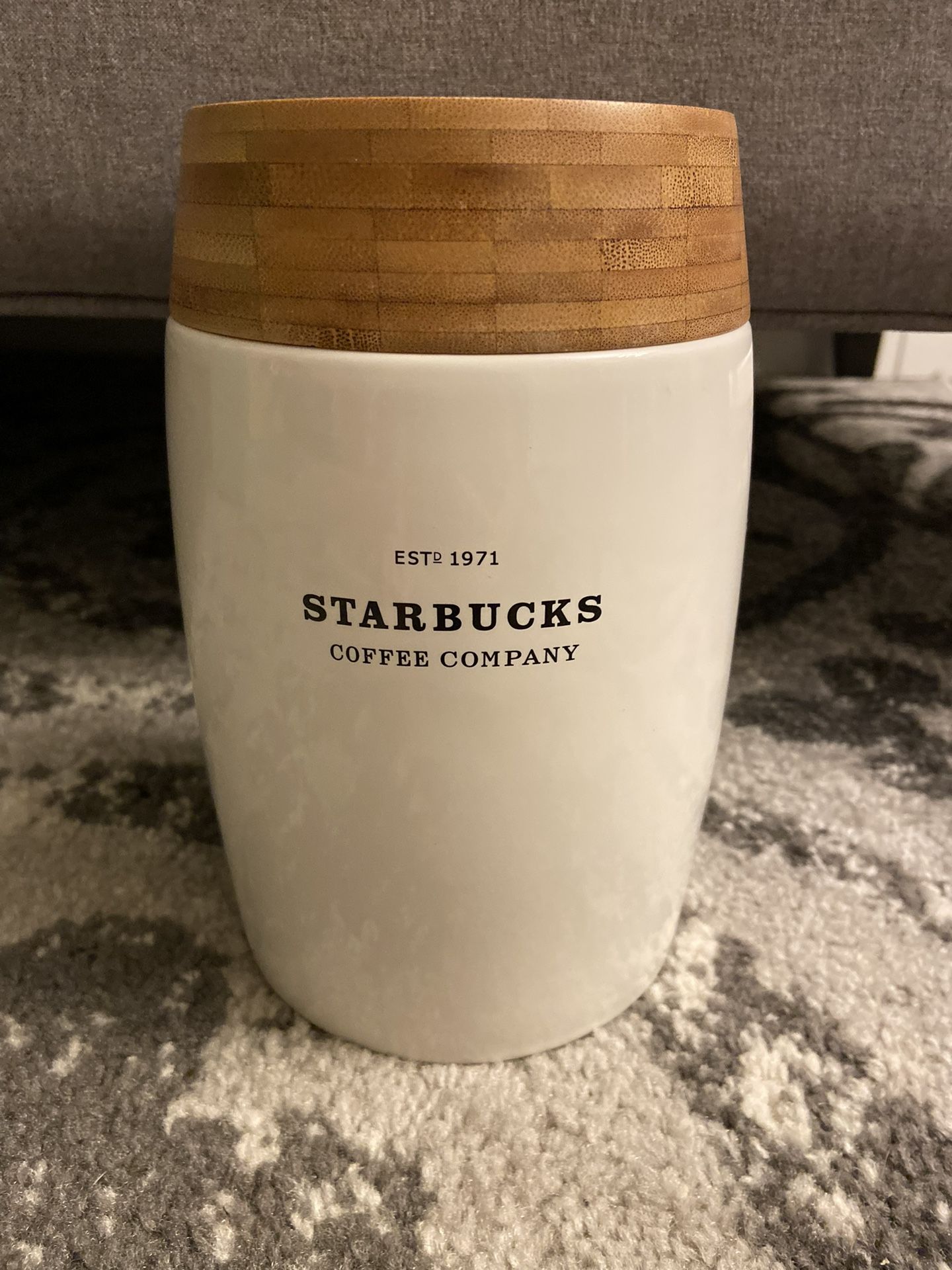 Starbucks Ceramic Canister
