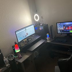 Light Gray Corner Desk / L Desk