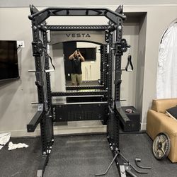 Vesta Fitness PRO SERIES 2-1 Ultimate Half Rack Functional Trainer/Gym Equipment/ Home Gym/ Fitness/ FREE DELIVERY 🚚 