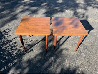 MCM Side Tables Set of 2