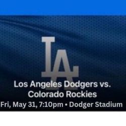 Colorado Rockies Vs Los Angeles Dodgers 