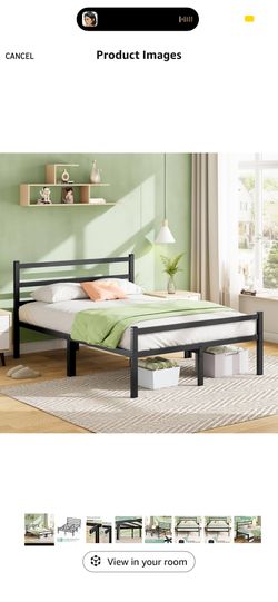 Full Metal Bedframe