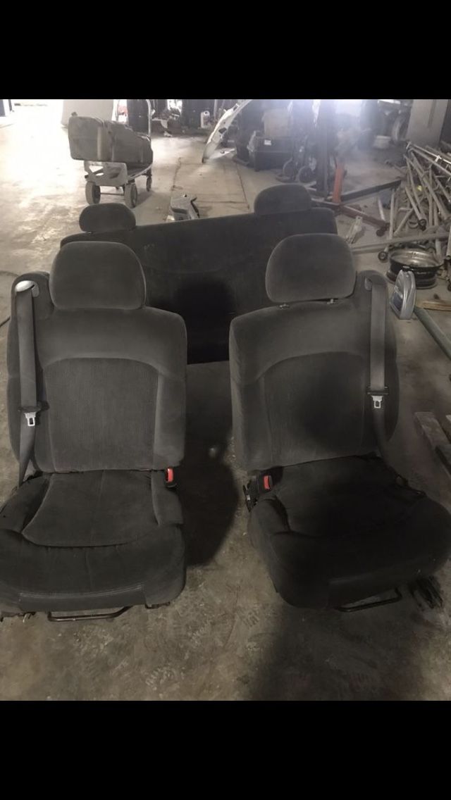 Front seats ONLY 2002 Chevy Truck for Sale in BROOKSIDE VL, TX OfferUp