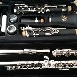 Brand New Matching Flute And Clarinet Set, They Have Never Been Played. 