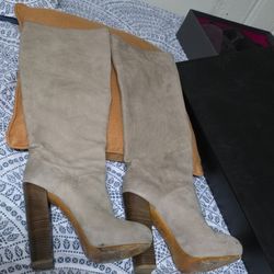 Brian Atwood Knee High Boots for Women Size 6.5 M
