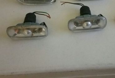 A pair of Fender side Lights