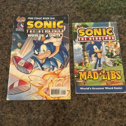 Sonic Magazine, Comic, And Madlib